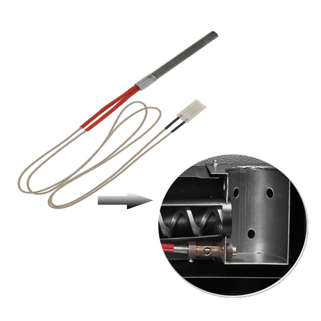 Pellet Stove Igniter Starter Grill Igniters Replacement Hot Rod Igniter for Fireplace Grill Stove Parts Enduring