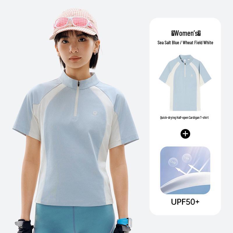 

FX Women s Quick-Dry T-Shirt: Lightweight, Breathable, Short Sleeve, Sun Protection, Moisture-Wicking, Antibacterial Running Top for Summer. XL