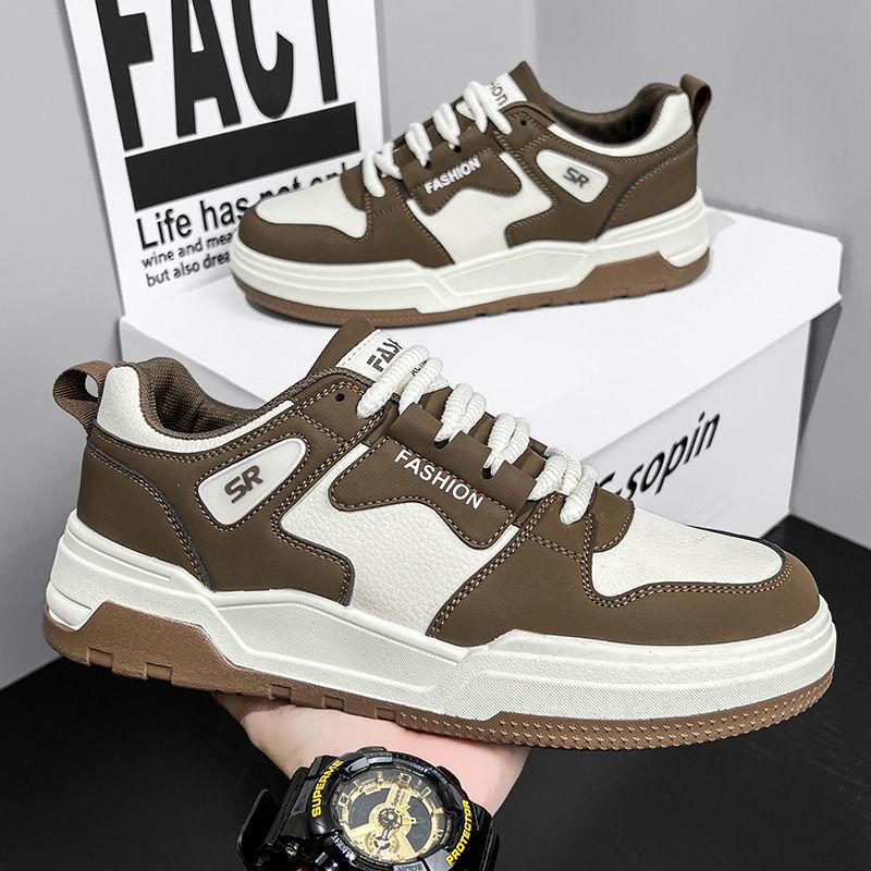2024 Men's Waterproof Low-Top Spring Sneakers - Versatile, Breathable, Casual Sports Shoes