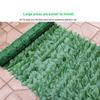 Faux Artificial Leaf Privacy Fence Panel 1M/ Realistic Green Hedge for Patio Balcony Backyard Home Outdoor Decor