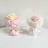 Scented Artificial Flower Bouquet Handmade Mini Aromatherapy Soap Rose Floral Arrangement Romantic Valentine's Day Gift for Home Car Decoration