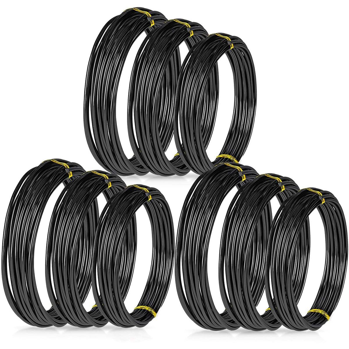 

Orchard Anodized Aluminum Tree Styling Bonsai Wires Garden Supplies Training Wire Fastener Tool чёрный