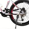 1Pc Premium Black Bike Lock with Manganese Steel Chain Heavy Duty for Mountain Bikes Cycling
