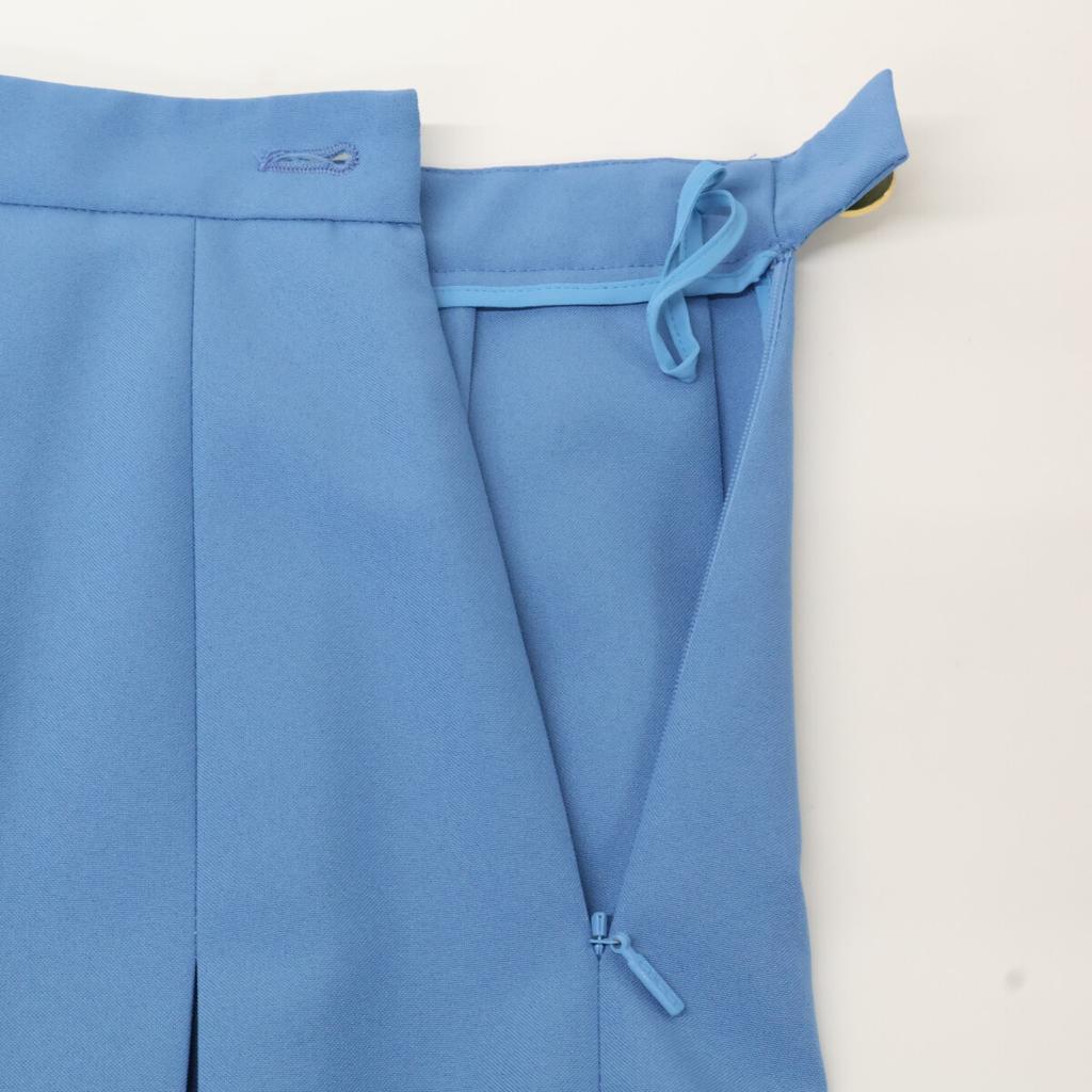 Gucci 633217 Light Blue Medium Pleated Skirt Skirt 36 blueUsed