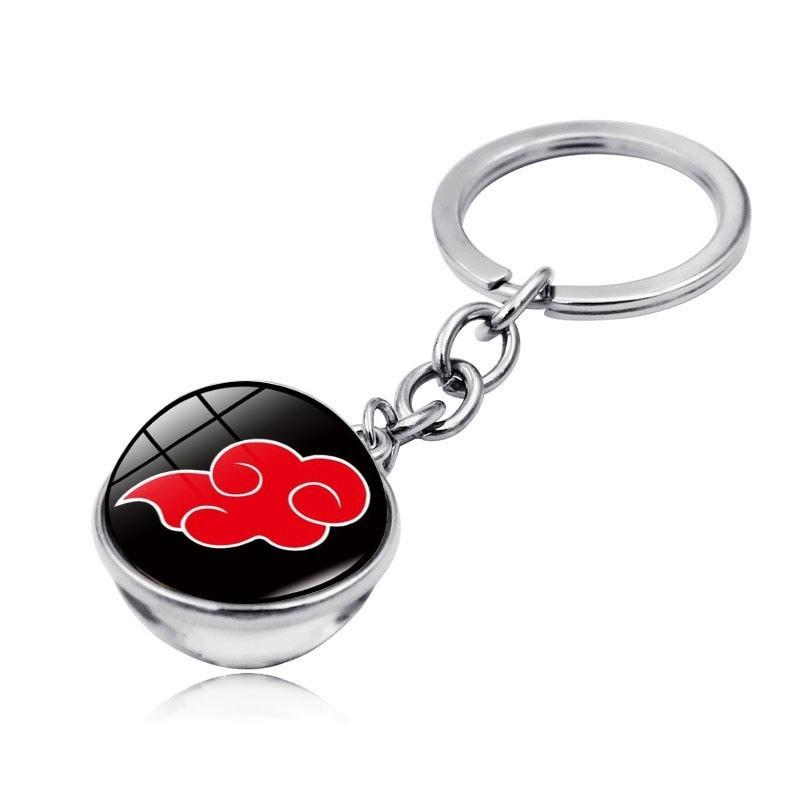 Naruto Sharingan Keyring Featuring Sharingan Design And Zinc Alloy Material For Collectors