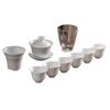 White Porcelain Gongfu Tea Set Gift Box