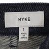 HYKE Long Length Tight Denim Skirt 1 Navy Women Used