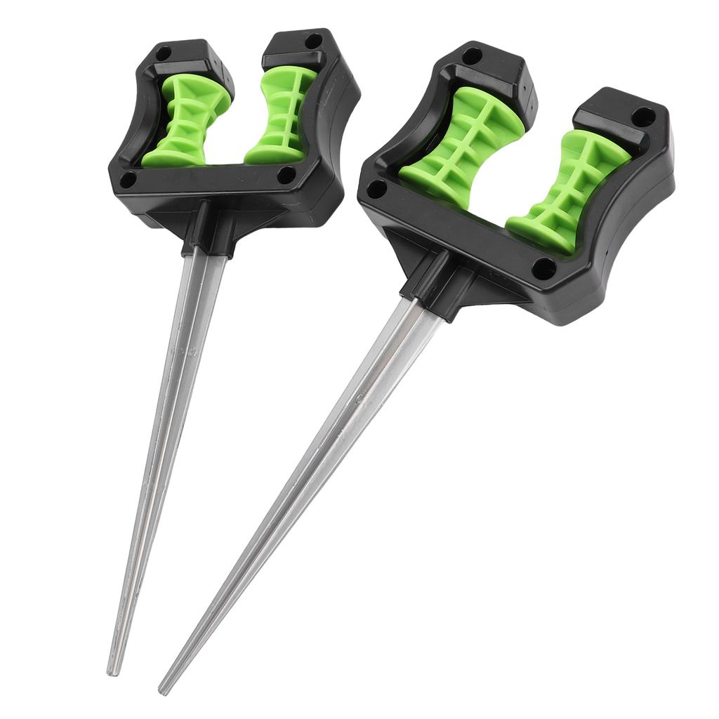 2pcs Garden Hose Guide Spike ABS Stable Lightweight Lawn Hose Support Stake for Water Pipe Agricultural Irrigation