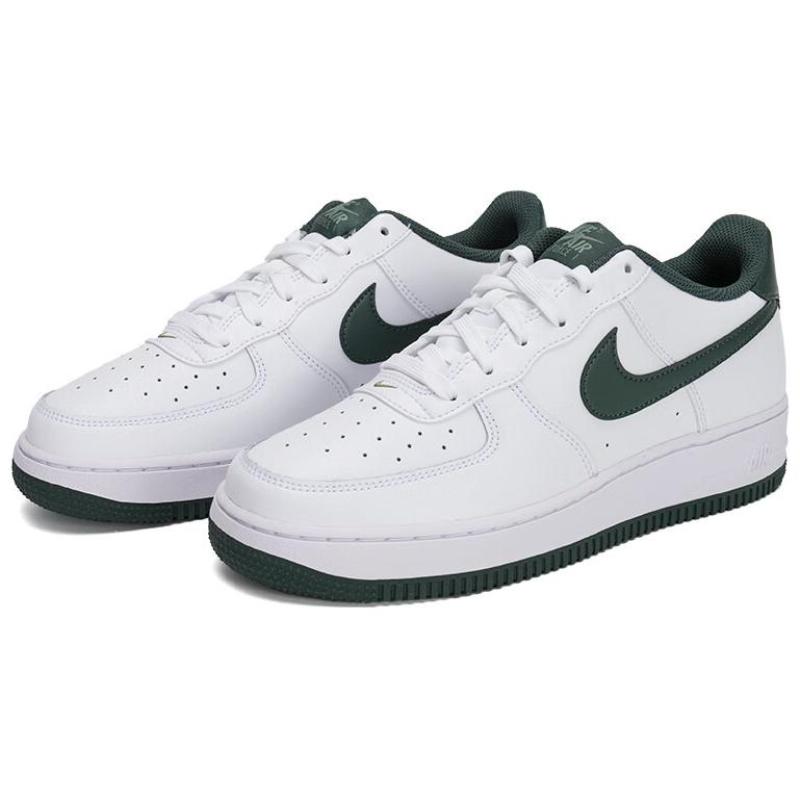 Nike Air Force 1 LV8 2 'White Dark Green' GS Sneakers FV5948-110