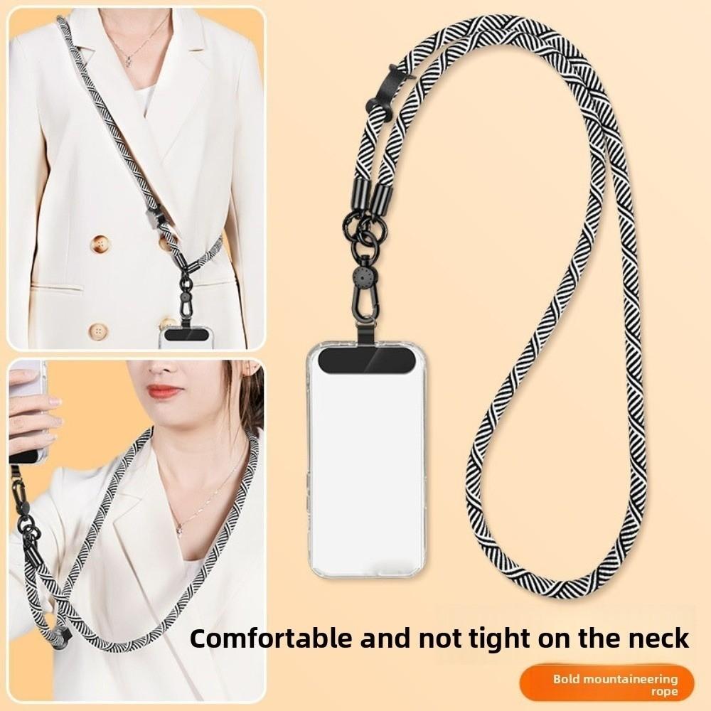 360° Rotation Mobile Phone Lanyard Anti Winding Mobile Phone Chain Crossbody Phone Strap  Men Women