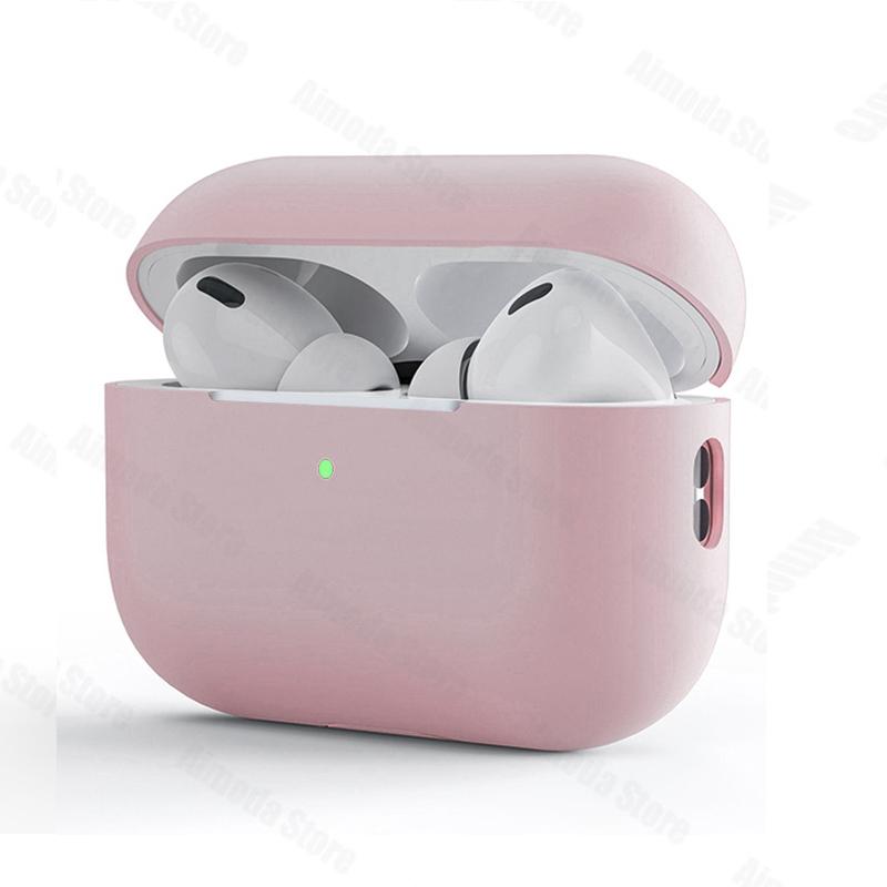 Case For Airpods Pro 2 Silicone Solid Wireless Headphone Cover For Apple Air Pod Pro2 2nd Generation Protective Shell