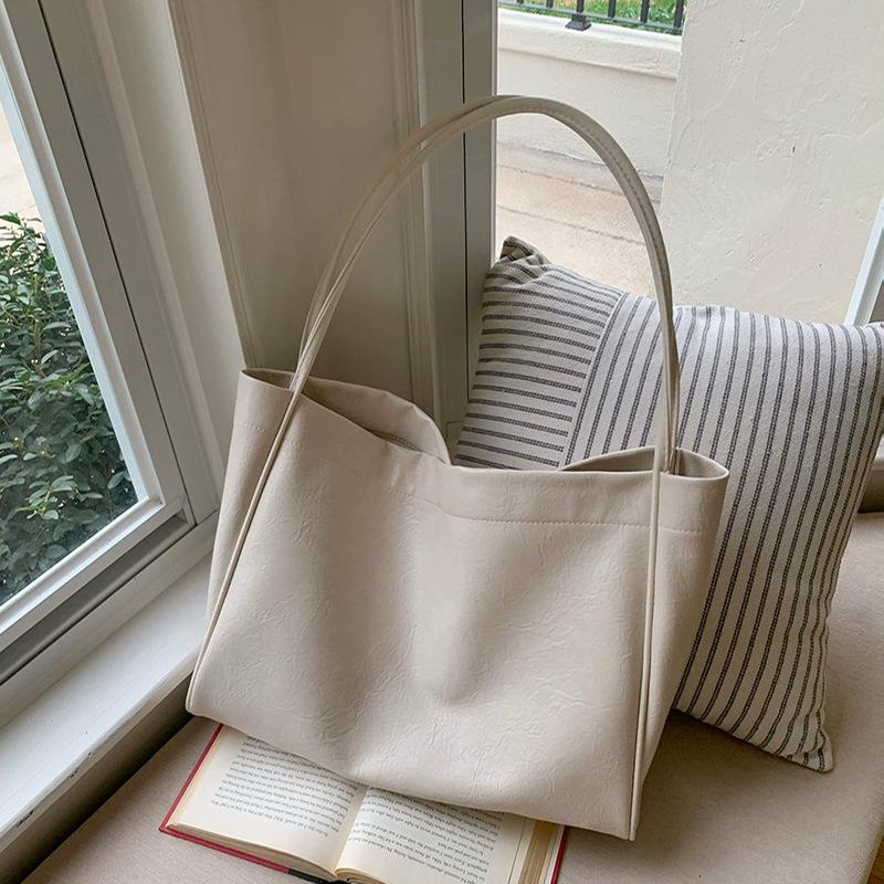 Simple Leisure Large Capacity Women's Bag Fashion Lazy Commuter Tote Bag Niche Shoulder Bag