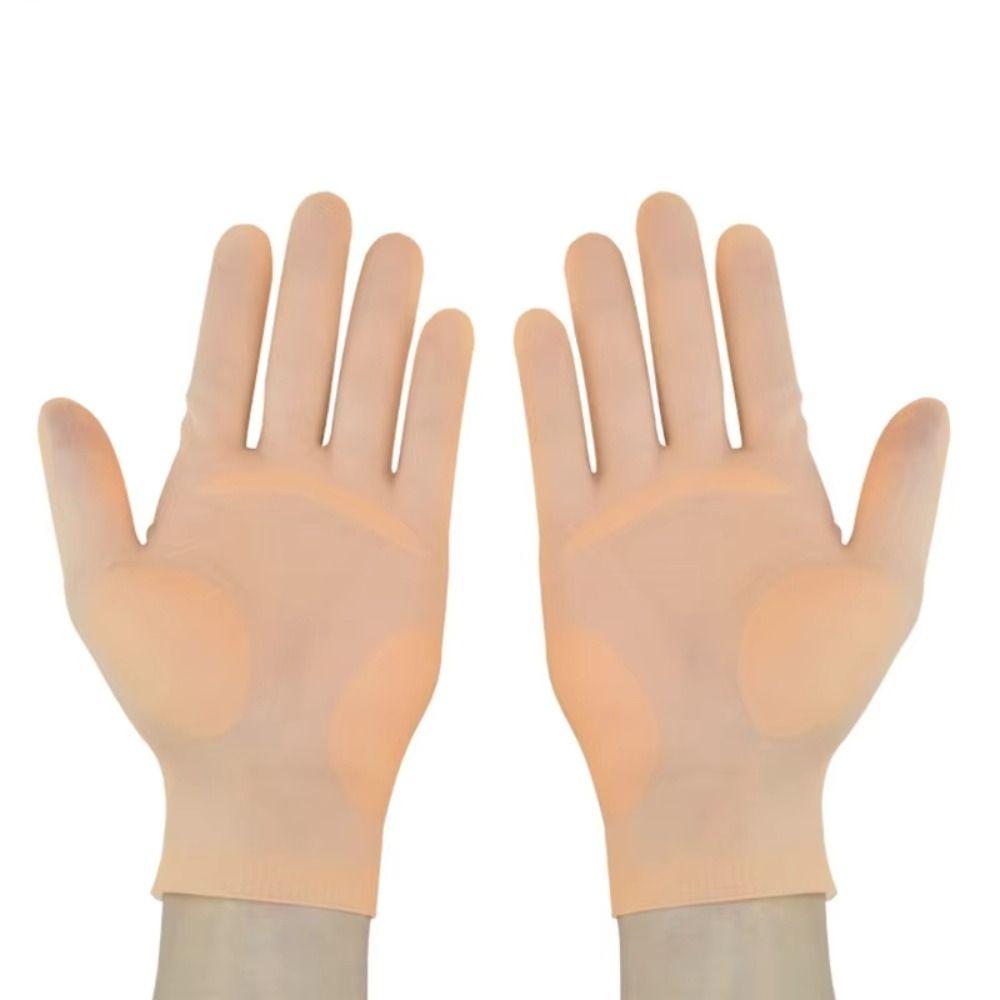 1Pair Reusable Moisturizing Gloves Waterproof Dishwashing Gloves Cleaning Gloves  Casting