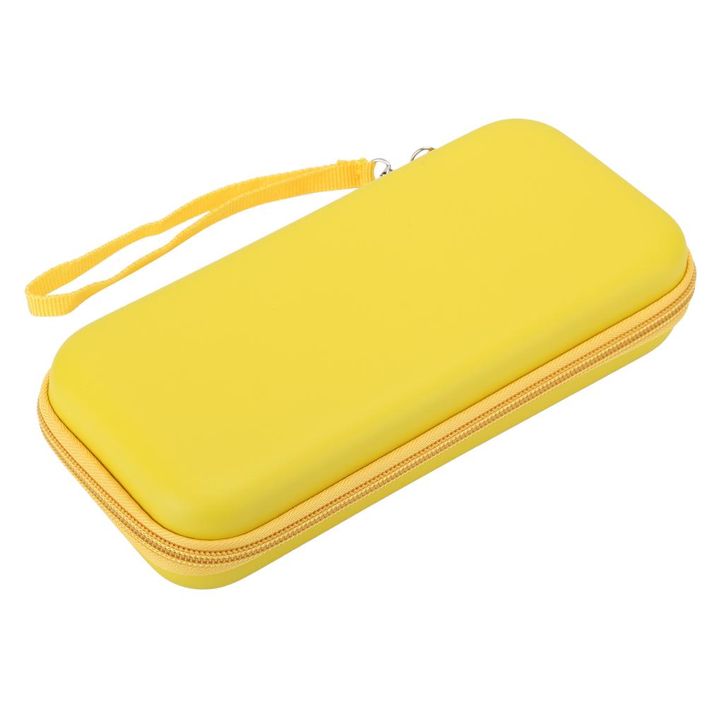Bolsa de Almacenamiento Portátil Mini Estuche Protector EVA para Consola de Juegos Nintendo Switch LiteAmarillo