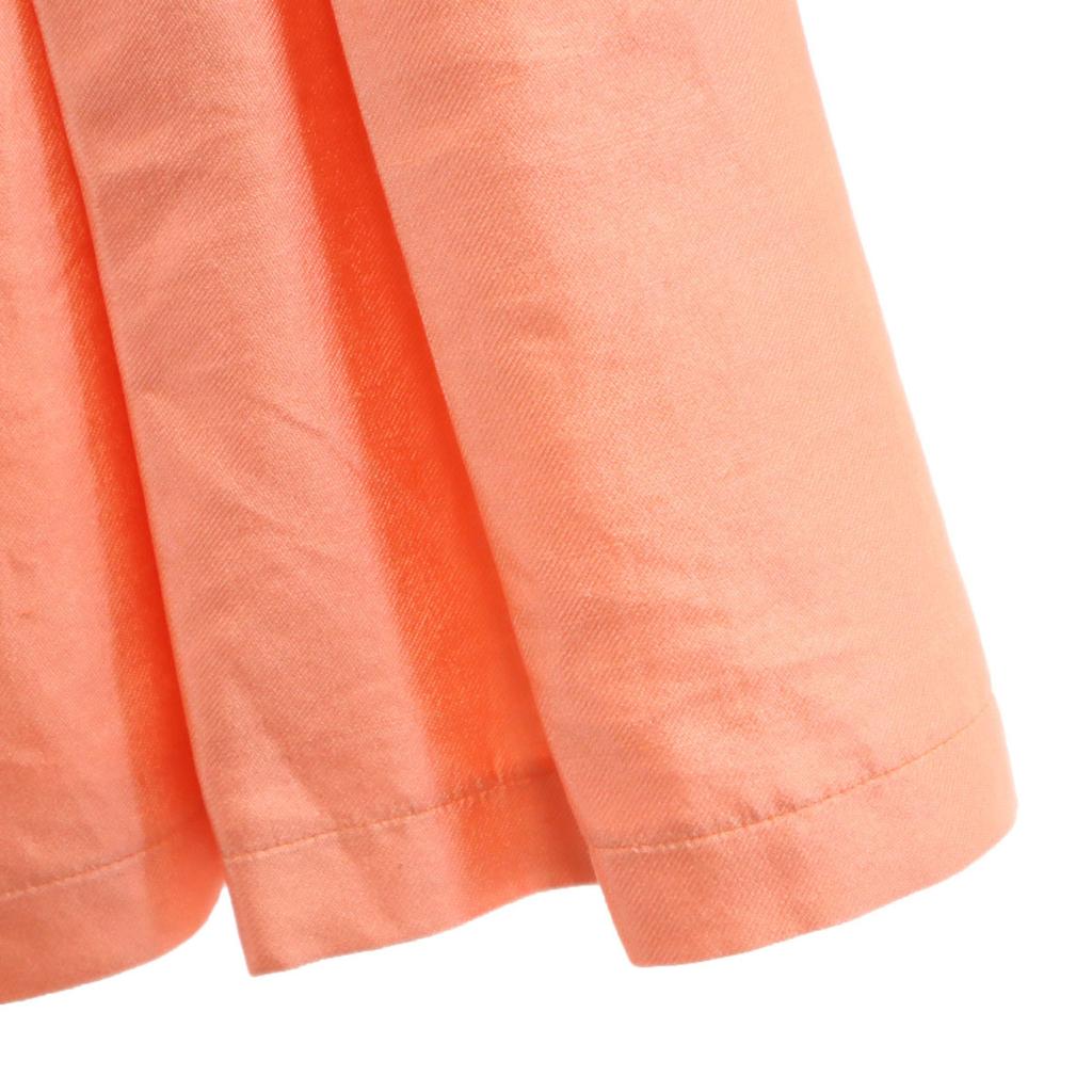 Fendi Simonetta Made In Italy Mini Length Pleated Skirt 10A Pink Kid's Used