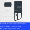 For FAW BESTUNE T90 -2024 Car Interior Center Console Transparent TPU Protective Film Anti-scratch Repair Sticker