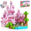 Magnetic Building Blocks Princess Castle Garden STEM Montessori Sensory Magnet Constrction Cubes for Toddler Kids Toy