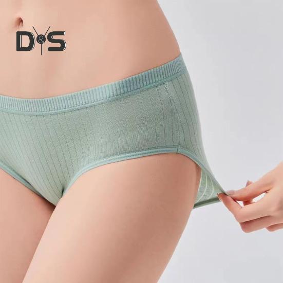 1/5 stk Engangsunderbukser for kvinner Antiseptisk myk pustende høy elastisk midje sømløs postpartum forretningsreise reise menstruasjonsperiode