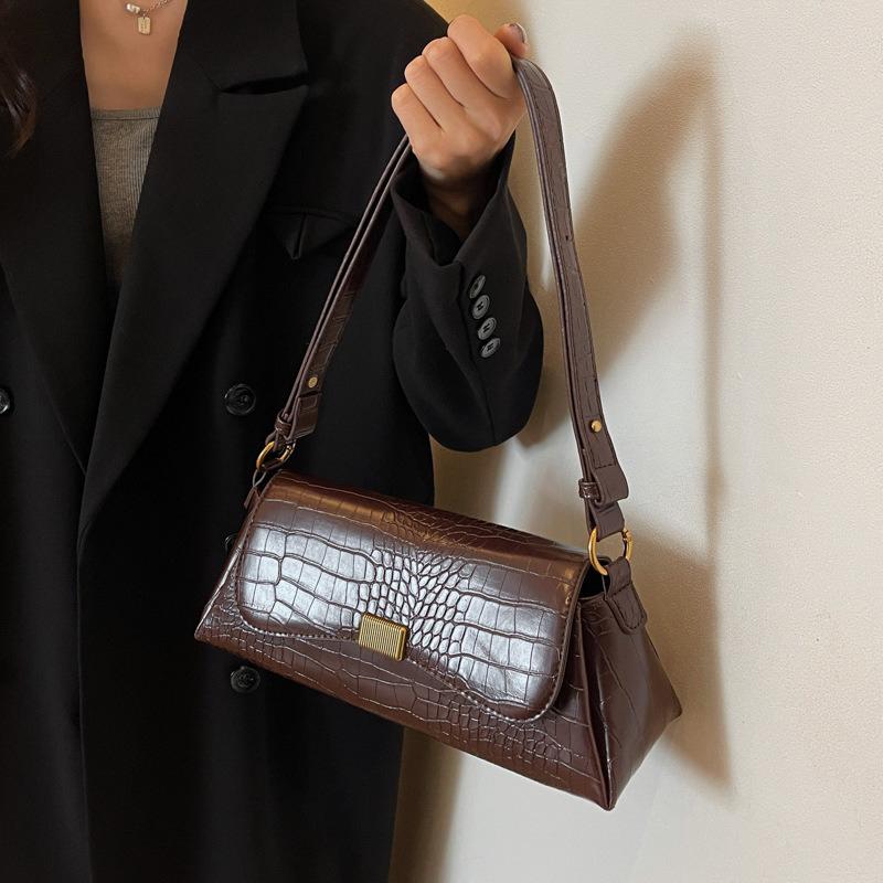 High-end Bag for Women, New Fashion Retro Shoulder Bag, Versatile Armpit Bag, Simple Design Crossbody Bag