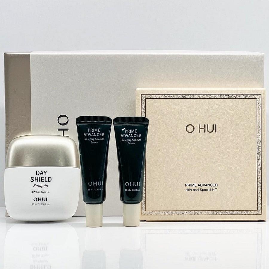O HUI Day Shield Sunquid Special Set 4 Items / Brightening, Moisturizing, Korean Cosmetics, Kbeauty