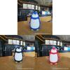 Penguin Water Bottle With Silicone Strap For Travel And Office Use