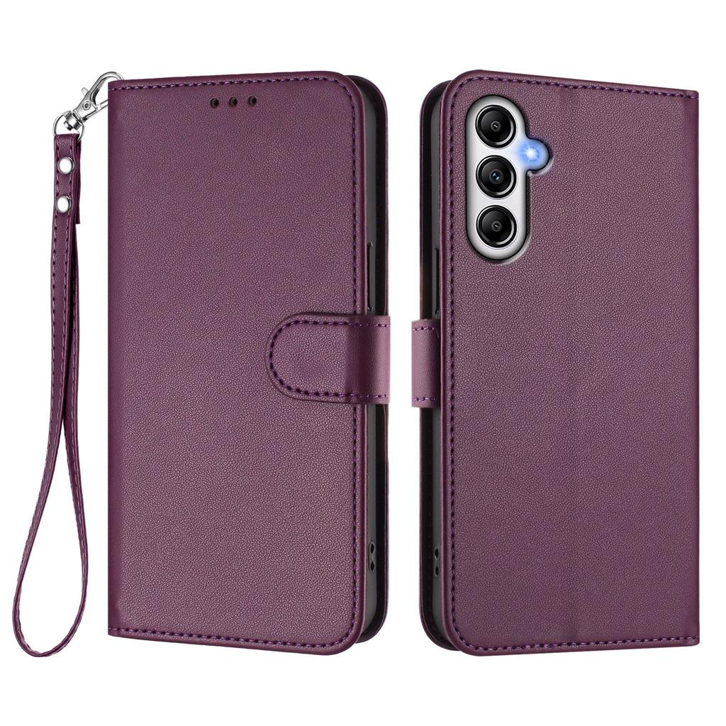 Leder Mode Klappbrieftasche Hülle für Samsung Galaxy A54 A34 A24 A14 A04 A04s A04e A73 A53 A33 A23 A13 A03 mit Lanyard