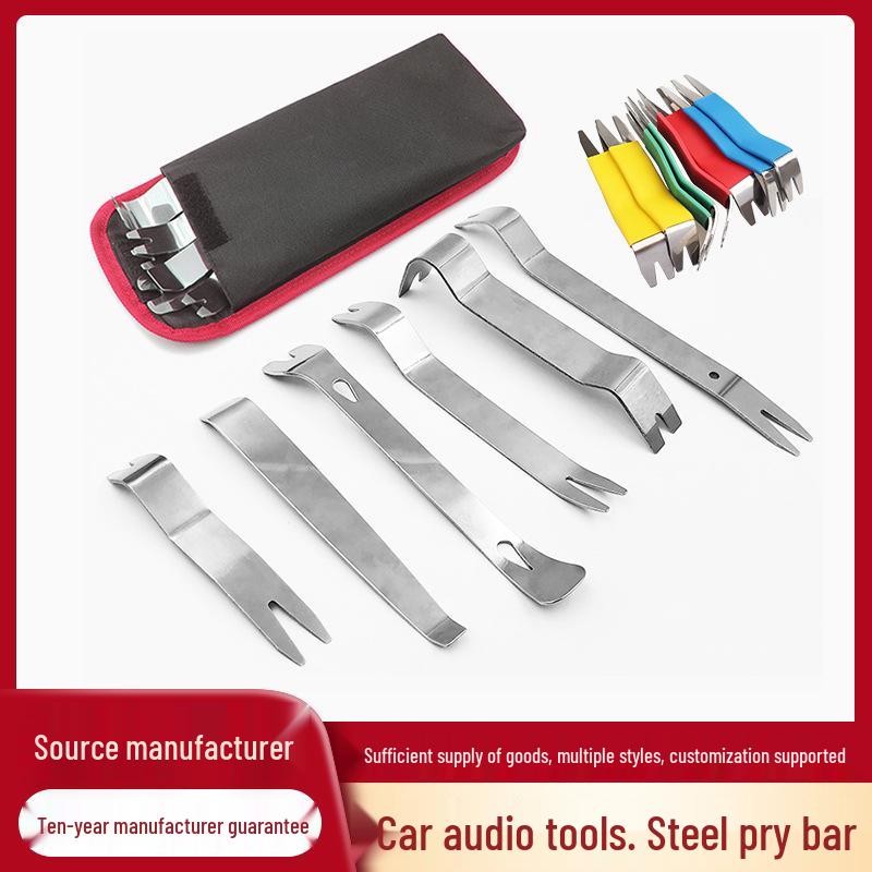 Stainless Steel Car Audio Pry Bar & Door Panel Removal Tool