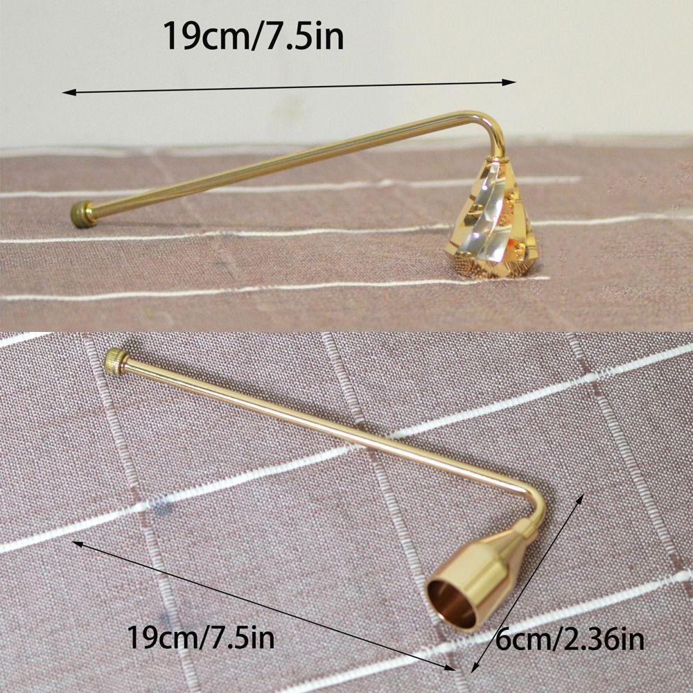 Ice Cream Shaped Candle Snuffer Polished Surface Wick Trimmer For Candle Lovers