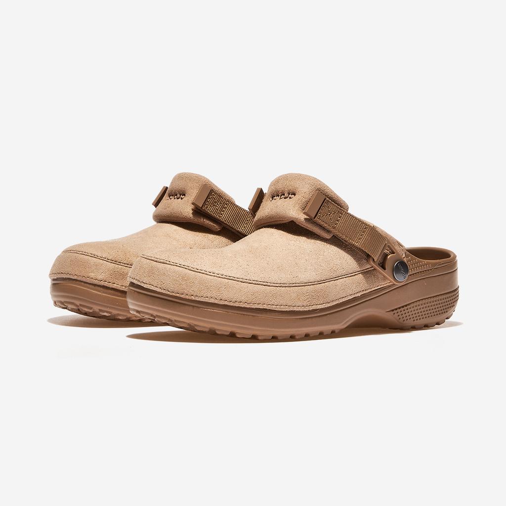 [Crocs] Classic Crafted Vegan Suede Clog [CRS211930] [Shipped from Korea] 100% Authentic