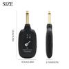 Wireless Guitar Transmitters Receiver UHF Wireless Guitar System Sound Wireless Transmitters Receiver for Guitar Bass