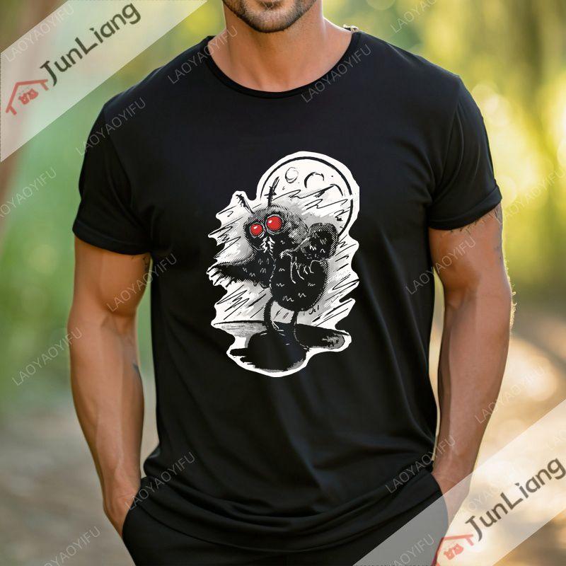 Do You Have A Desk Lamp Moth Funny Meme Tshirt Street Fashion Trend Shortsleeved Roundneck Menswomens Retro Tshirt