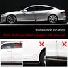 2/4Pcs Car Door Corner Cover Bumper Silicone Collision Anti-scratch Protector For Opel Zafira B Corsa D Insignia Mokka Regal