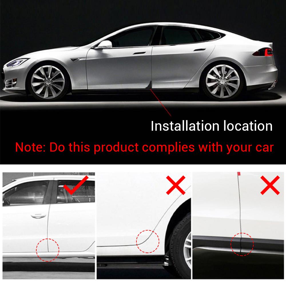 2/4Pcs Car Door Corner Cover Bumper Silicone Collision Anti-scratch Protector For Opel Zafira B Corsa D Insignia Mokka Regal