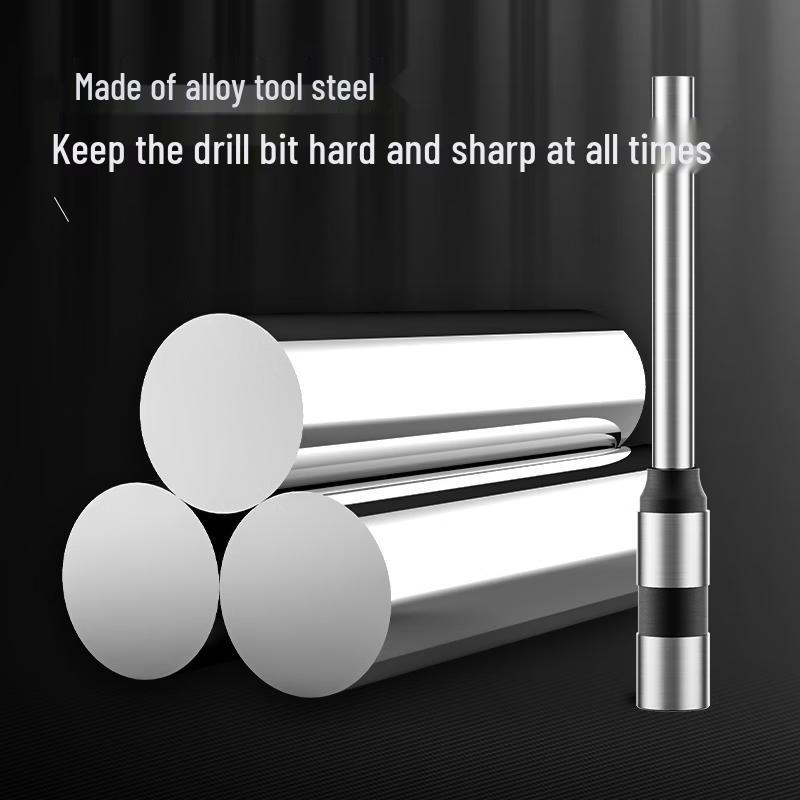 Deli 3857 Hollow Drill Bit for Binding Machines CN Plug (adapter Included)