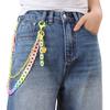 Candy Color Heart Pendant Belt Chain For Men And Women Fashion Accessories
