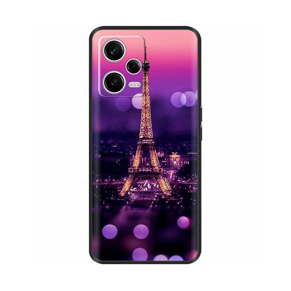 For Xiaomi Redmi Note 12 Pro 5G Case Note12 Cartoon Soft Silicone Back Cover For Redmi Note 12 Pro Note12 Pro Plus Phone Cases