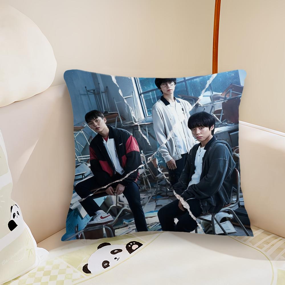 TV cushion cover Sofa Decorative Home Headboard Bedroom Backrest Cushion Square Cushion W-Weak H-Hero Class 2-S Nap Time