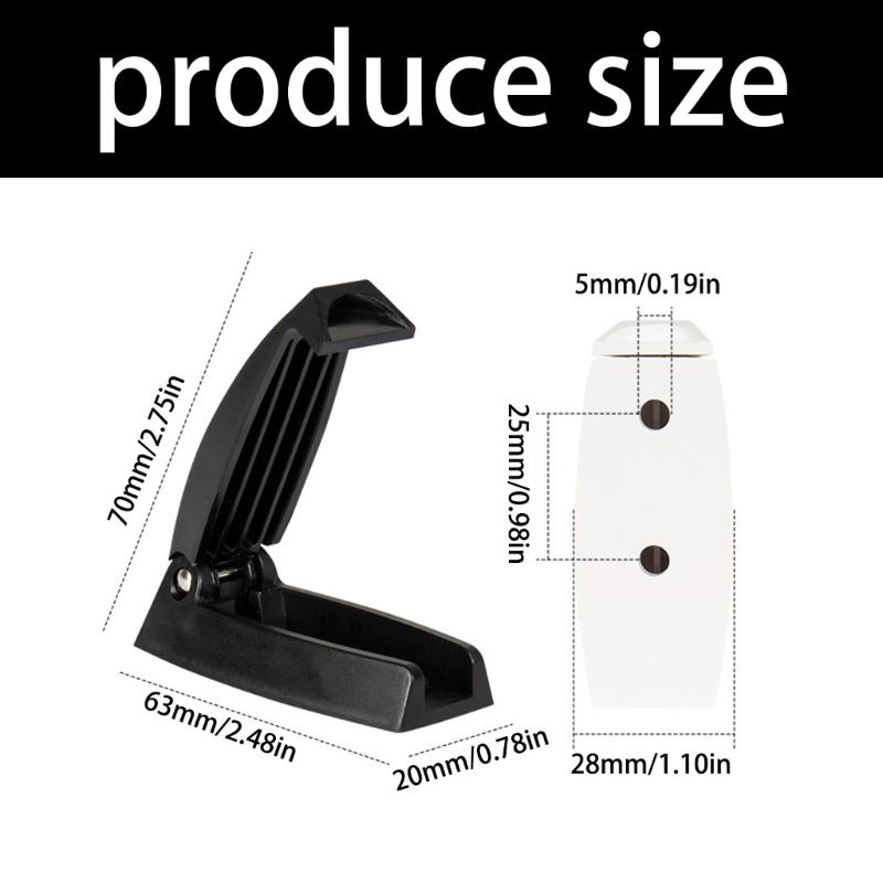 Campers Accessory Baggage Door Catches Latches Hook Universal ABS Construction Secure Mounting for Storage Organization