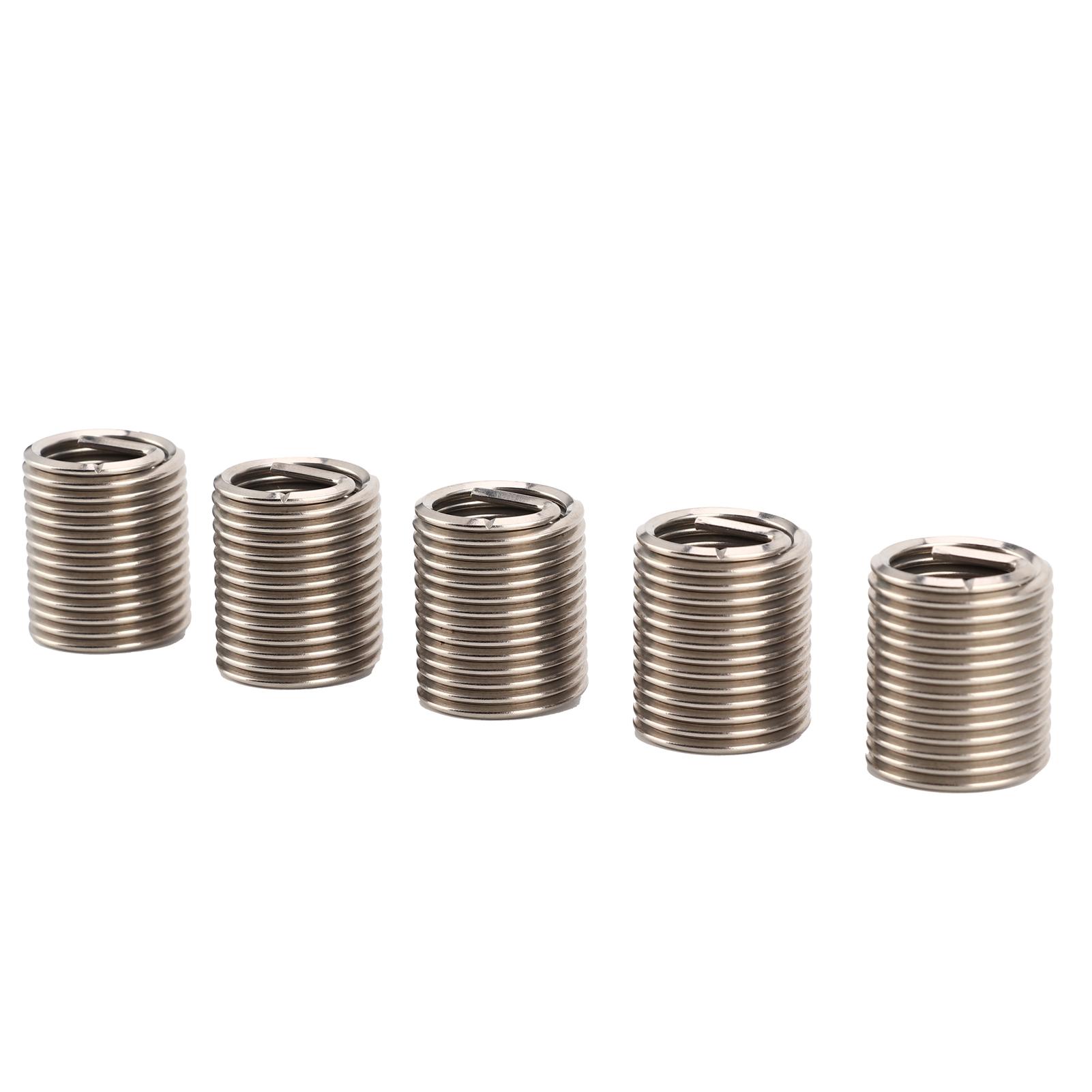 

5 шт. резьбовые вставки наружная наружная гайка редукционный инструмент для ремонта крепеж из нержавеющей стали M20x2.5x2D