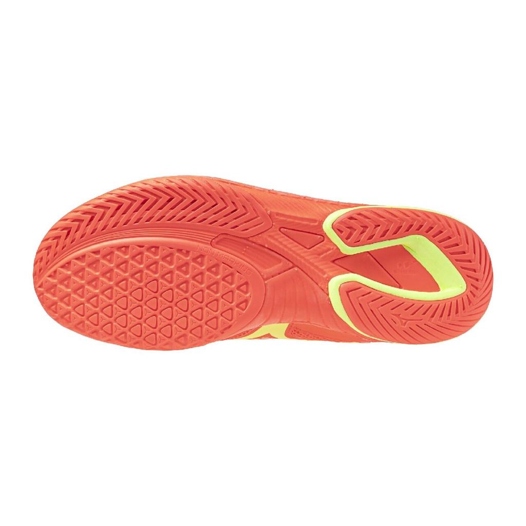 MIZUNO Wave Drive 9 Table Tennis Shoes Unisex 25.0 cm 2E Orange Yellow