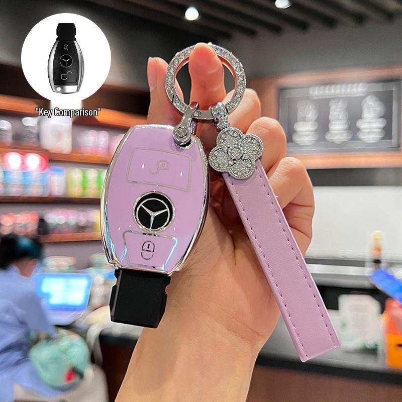 Mercedes Key Cover for GLA200, C200L, A-Class A180L, GLC260L, B-Class 260GLK, R-Class