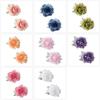 Pack of 2 Artificial Flower Curtain Holdbacks Clip Window Curtain Rope Tie Drapery Holdback Buckle Wedding Party Decors