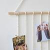 DIY Photo Display Macrame Wall Hanging Hanging Wall Pictures Boho Home Decor Kids Baby Room Decoration Gift Friend And Family
