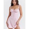 Fishbone Slim Looking Sexy Short Sling Dress Tube Top