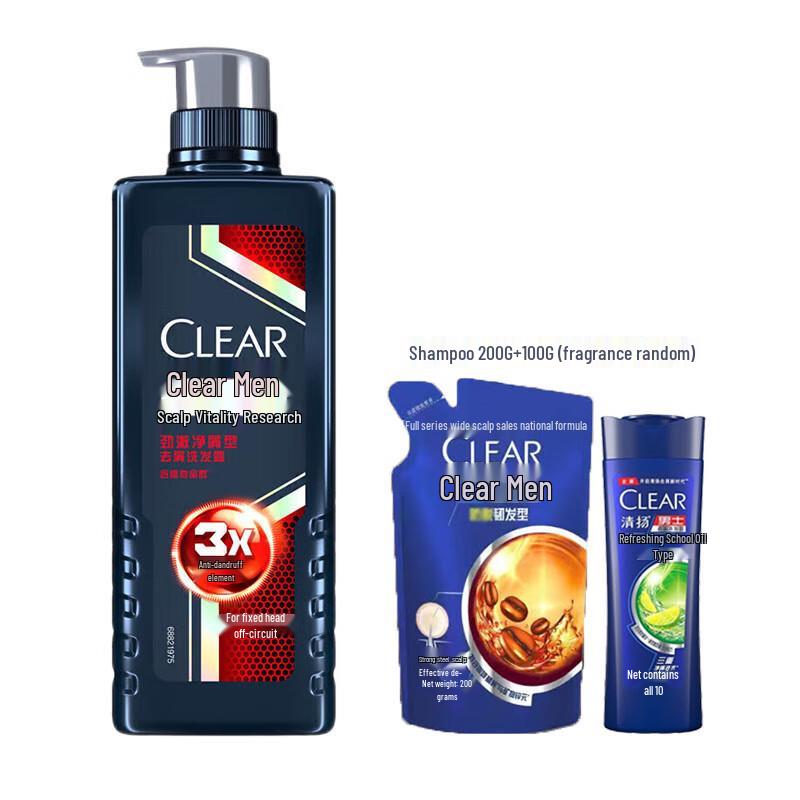 

Clear Men Scalp Invigorating Anti-Dandruff Shampoo