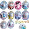 Adorable 3.14in Sanrio Cinnamoroll Plush Pendant Keychain Stuffed Doll Kids Gift