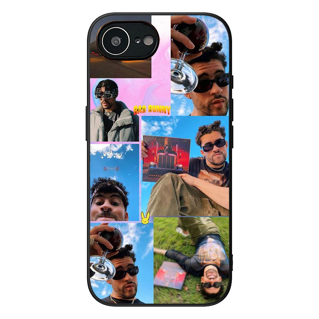 

Bad Bunny Phone Cover Case for Xiaomi Redmi Note 15 11 9 10 Pro Plus A5 9A 9T 10A 10C 9C NFC 15C 8T Casing Redmi Note 9S