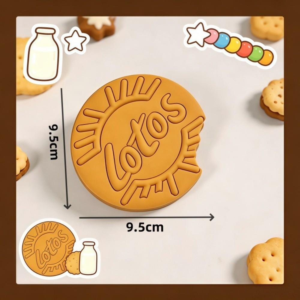 With Scent Notebook Chocolate/Cookie Shape Pocket Journal Cookie Shaped Notebook  Gift