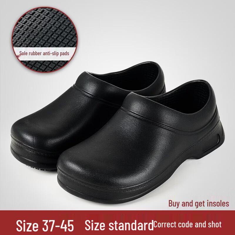 WEZHO Men s Non-slip Chef Kitchen Shoes