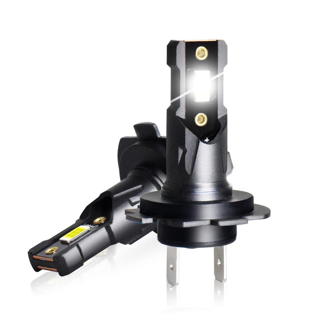 Big Power Canbus H7 H18 LED Headlight Bulbs 25000LM Plug and Play 1:1 Replace for Car Lights 6000K